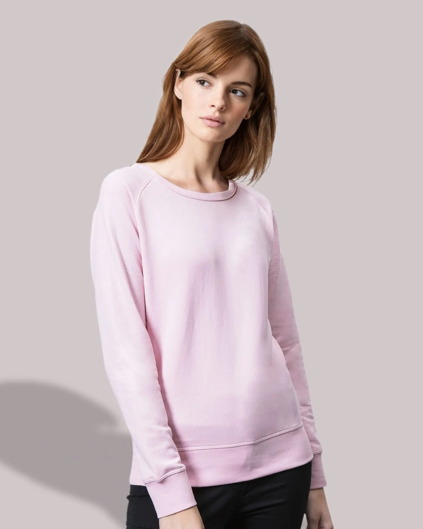 MTS M077 ― Women's Bio-Baumwolle Recycled rPET Raglan Sweatshirt