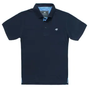 Mullins Bay Unisex Polo Shirt - Navy