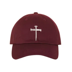 Nail Cross Baseball Hat - Religious Baseball Hat