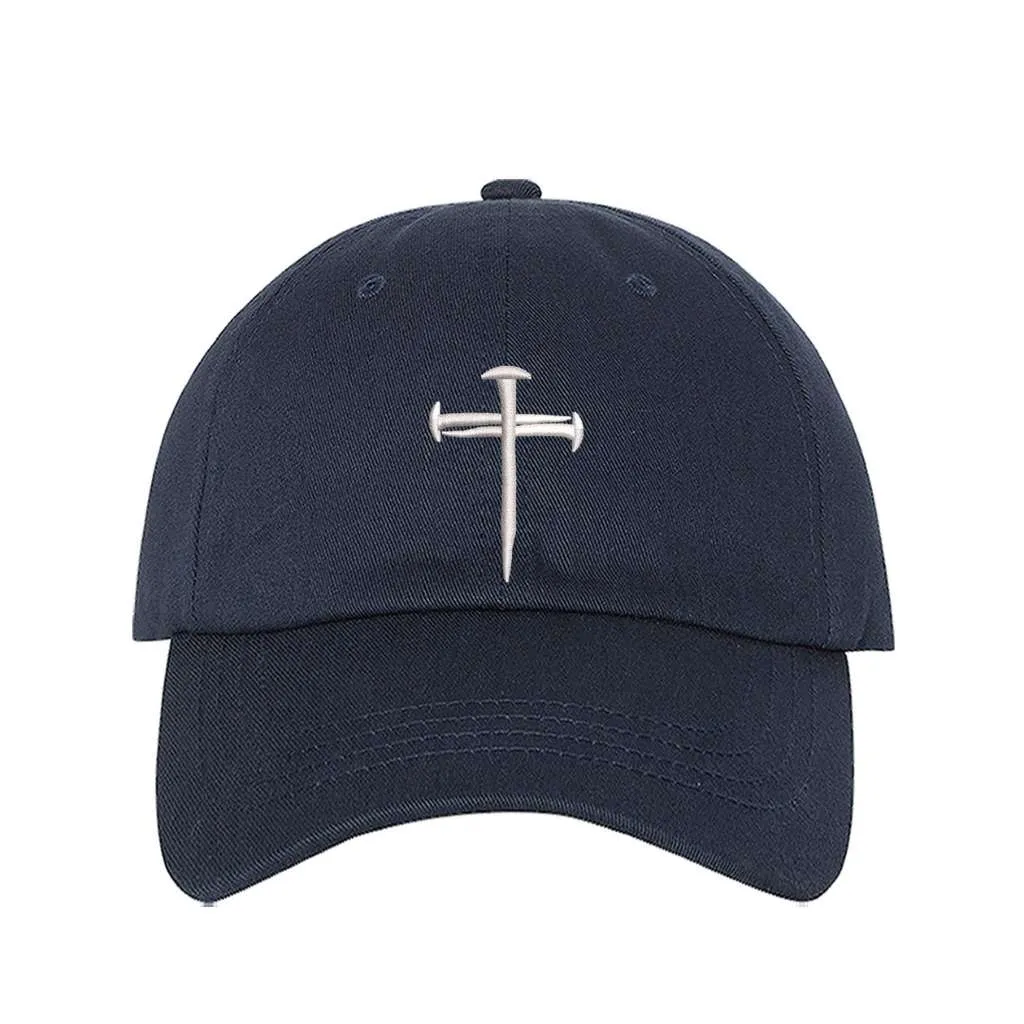 Nail Cross Baseball Hat - Religious Baseball Hat