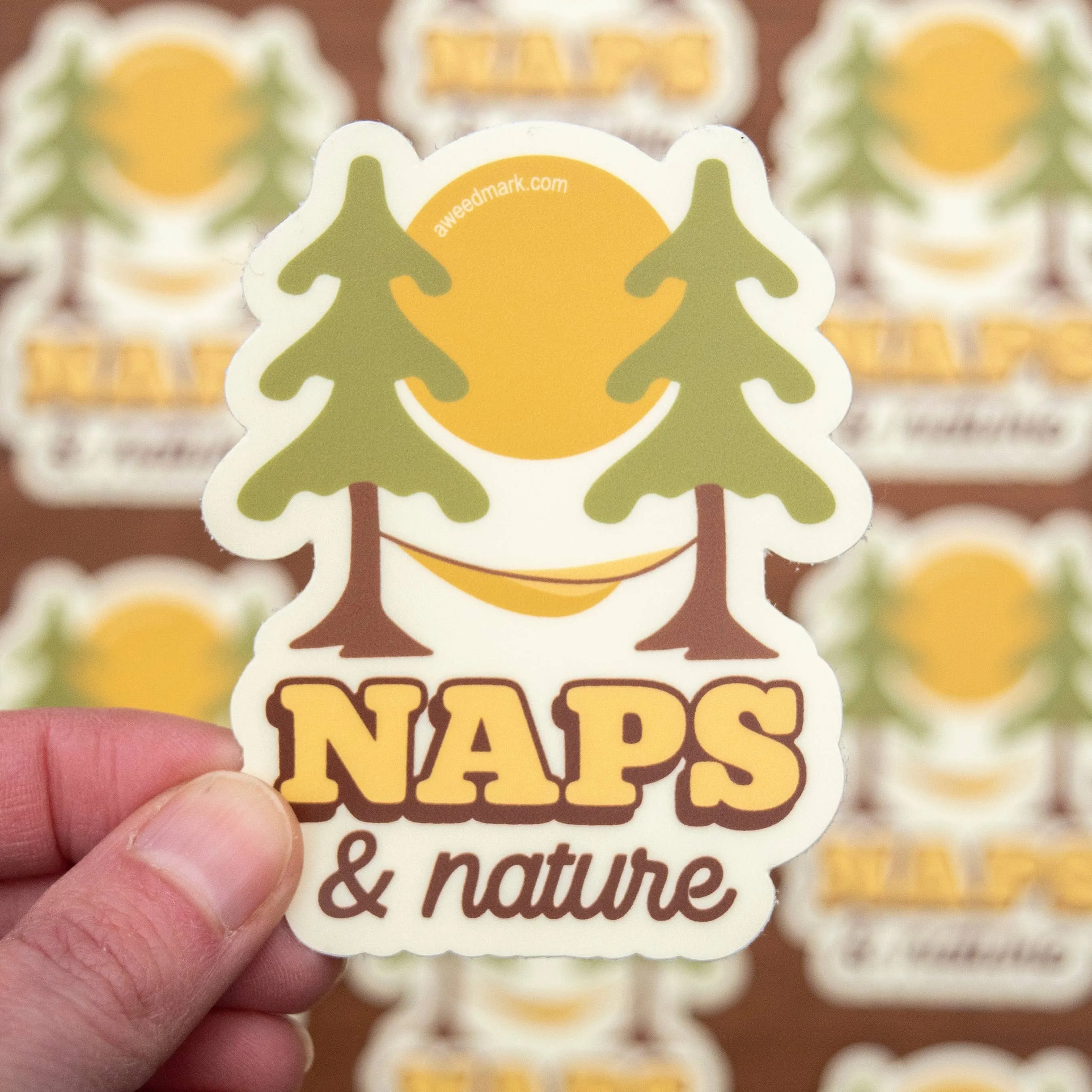 Naps & Nature Sticker