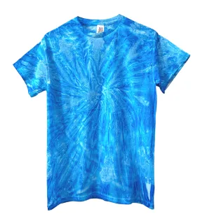 NEON COLLECTION: Sapphire Blue Tie-Dye Unisex Tee