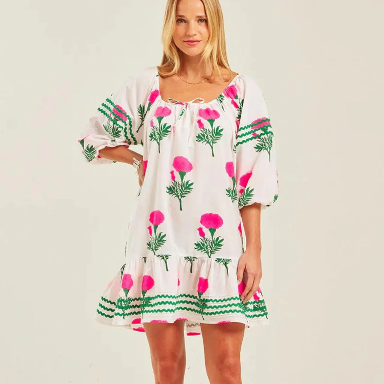 Neon Marigold Stella Dress