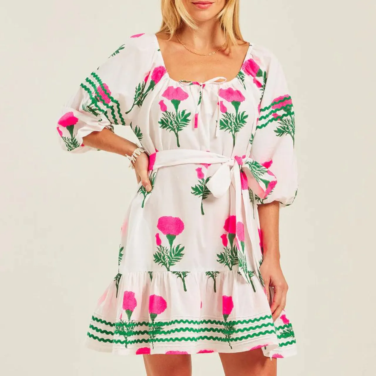 Neon Marigold Stella Dress