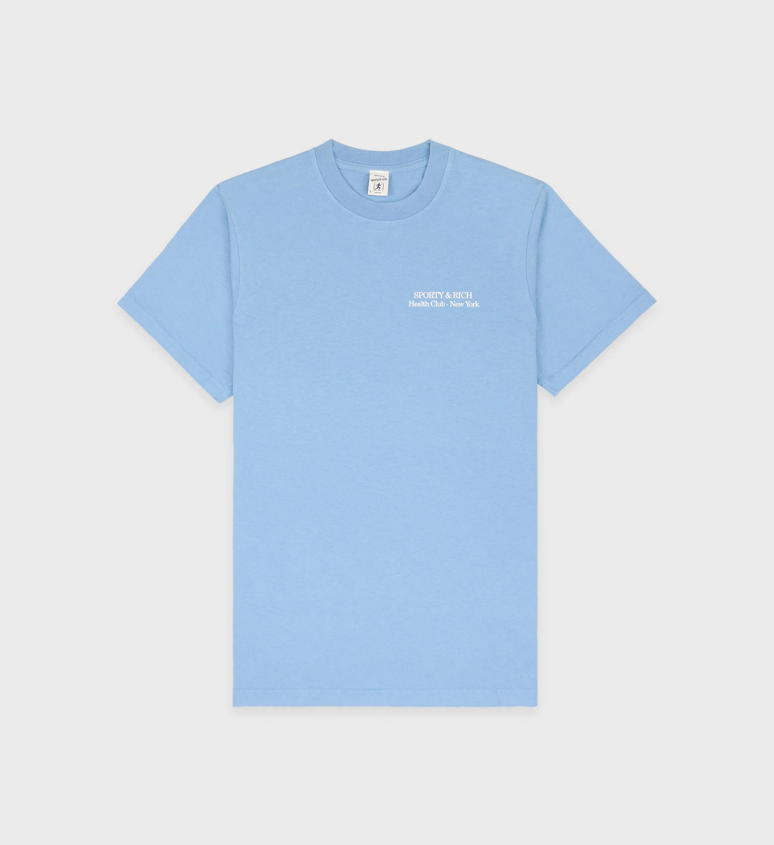 New Drink Water T-Shirt - Atlantic/White