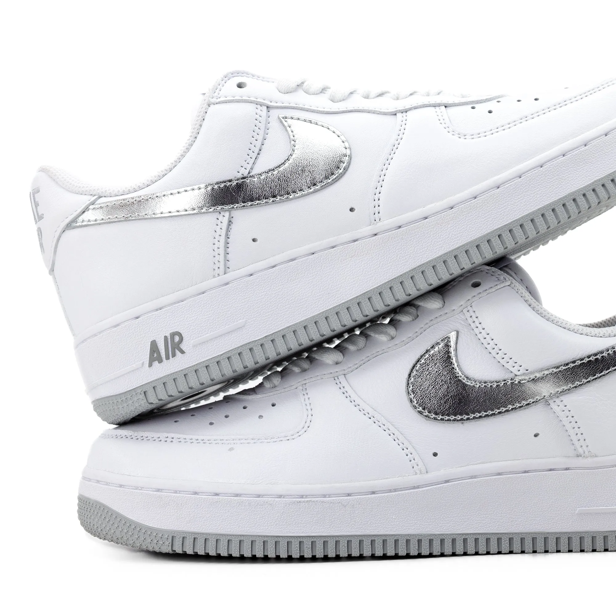 Nike Air Force 1 Low Retro Anniversary Edition "Colour of the Month" White/Metallic Silver DZ6755-100