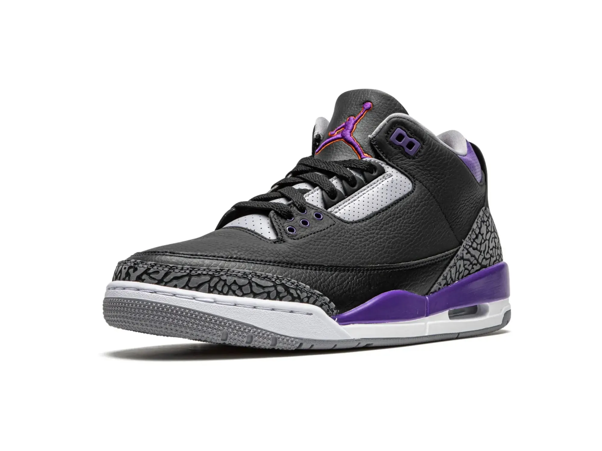 Nike Air Jordan 3 Retro "Black Court Purple"