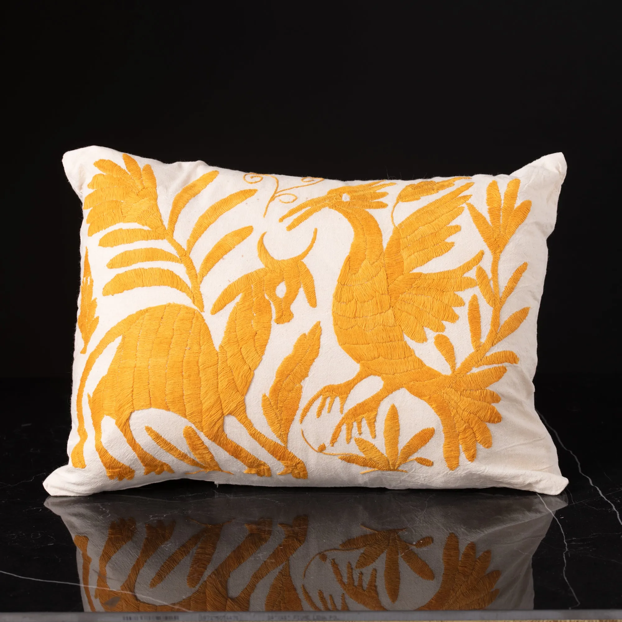 Otomi Embroidered Pillowcase