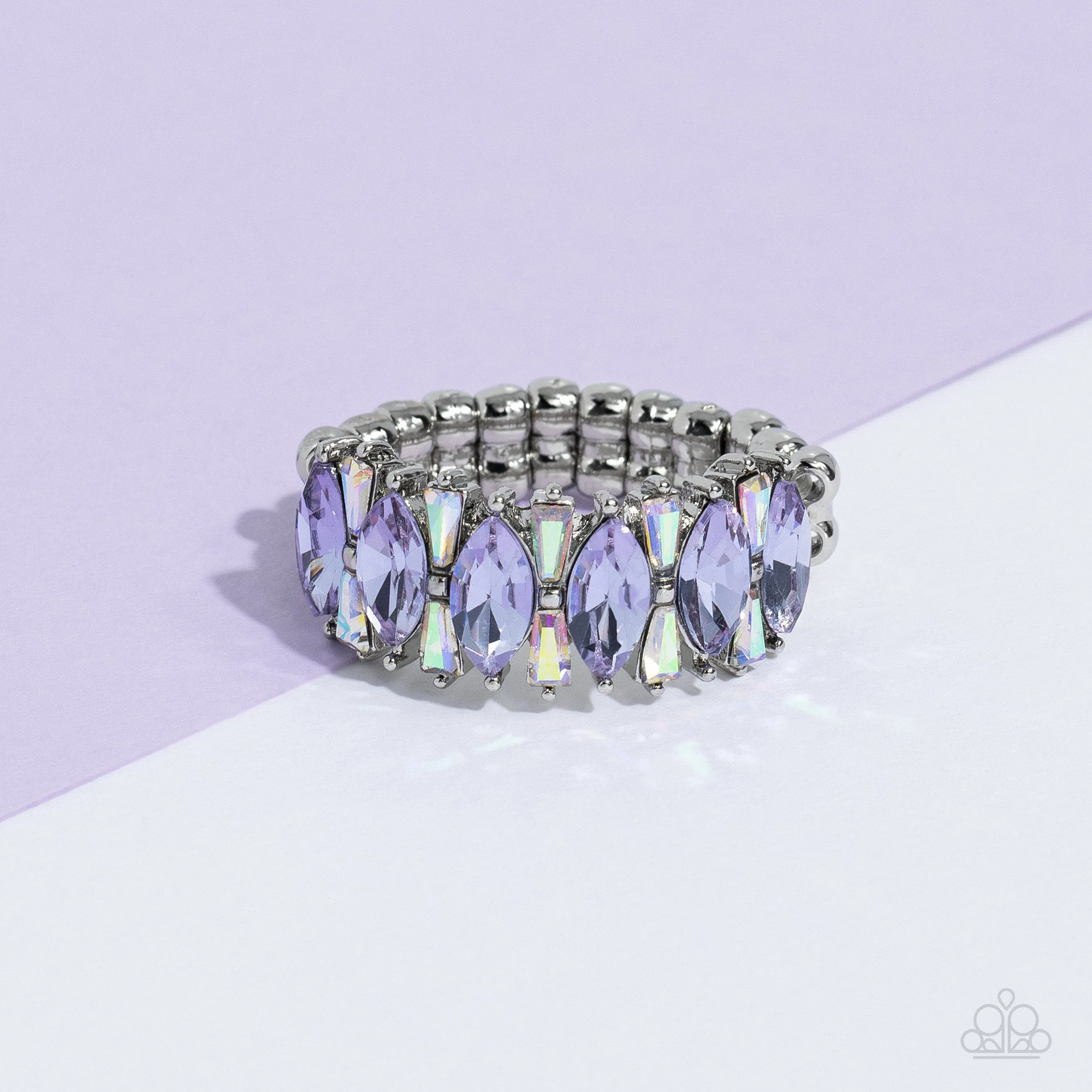 Paparazzi Kaleidoscopic Knockout Purple Ring