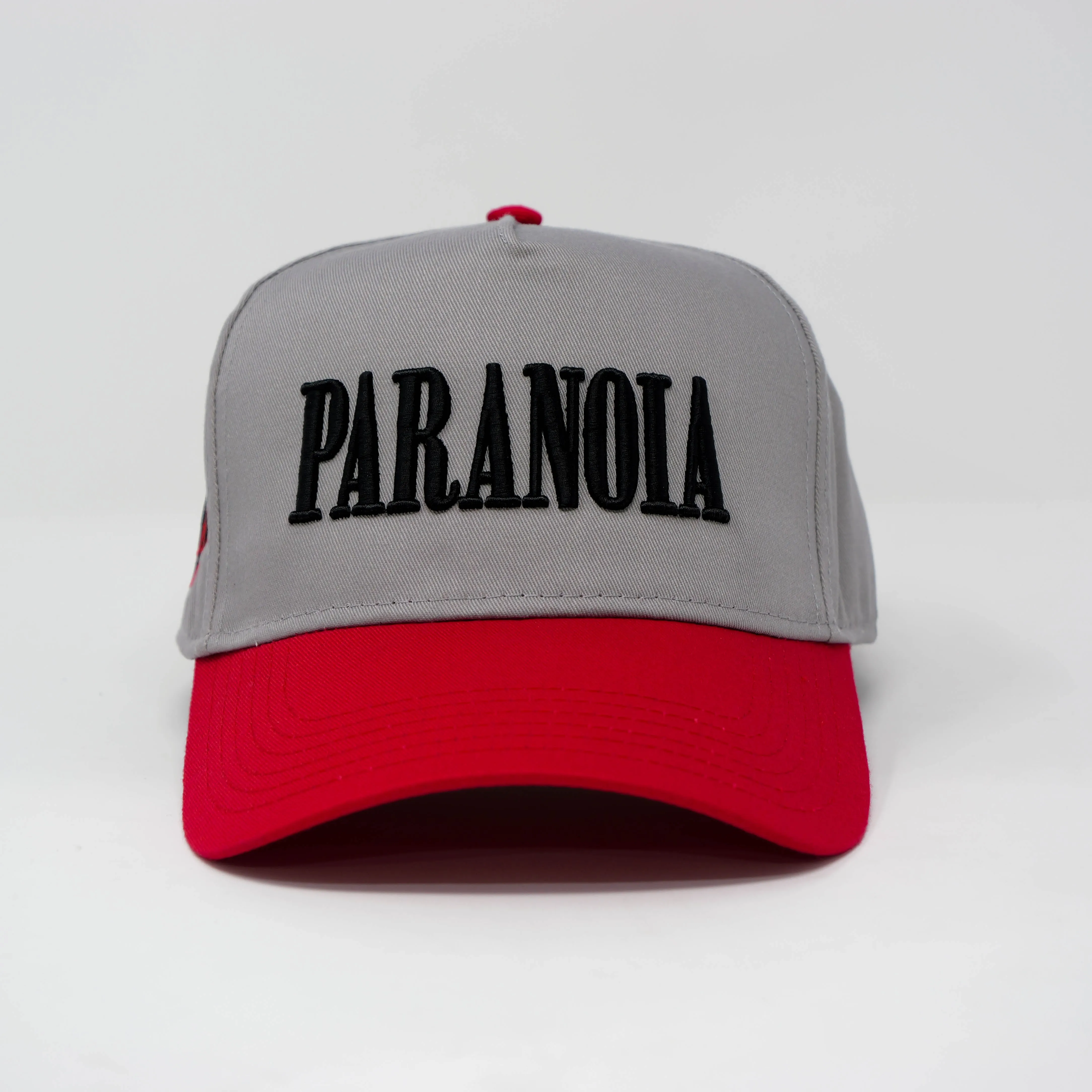 PARANOIA HAT RED/GREY