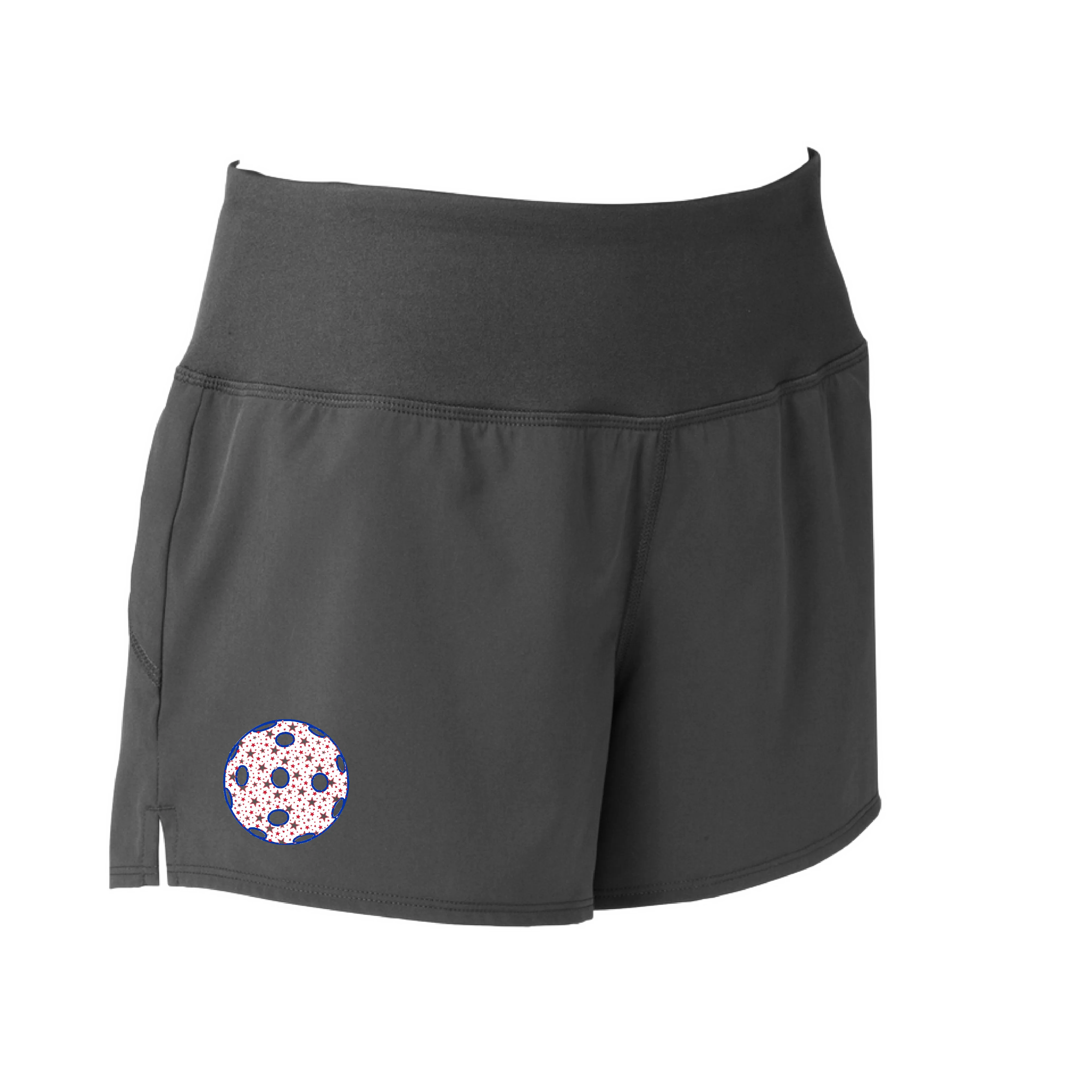 Pickleball Customizable (Colors Cyan, Green, Orange, Pink, Star) | Women's Pickleball Shorts