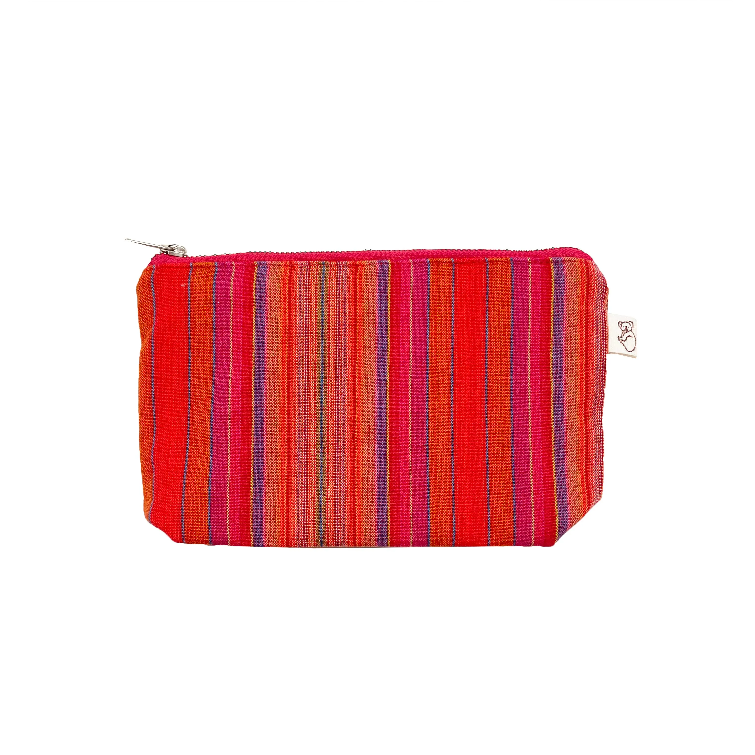 PINK Happy Stripe Makeup Bag