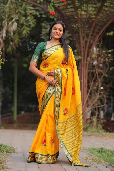 Pure Mercerised Cotton Silk Saree