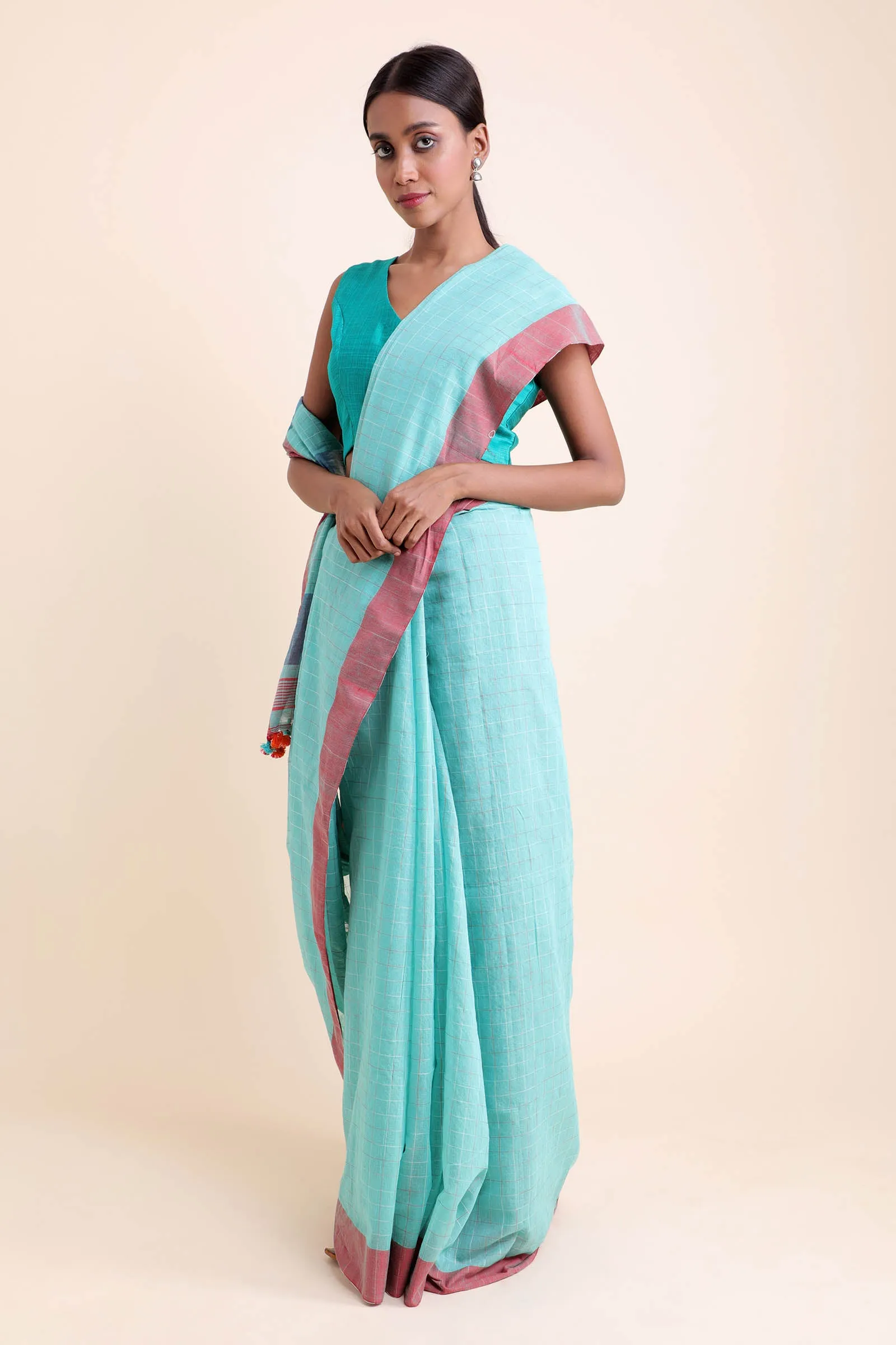 Rain In Bazaar Cotton Blend Saree