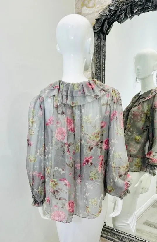 Ralph Lauren Floral  Blouse. Size  XS