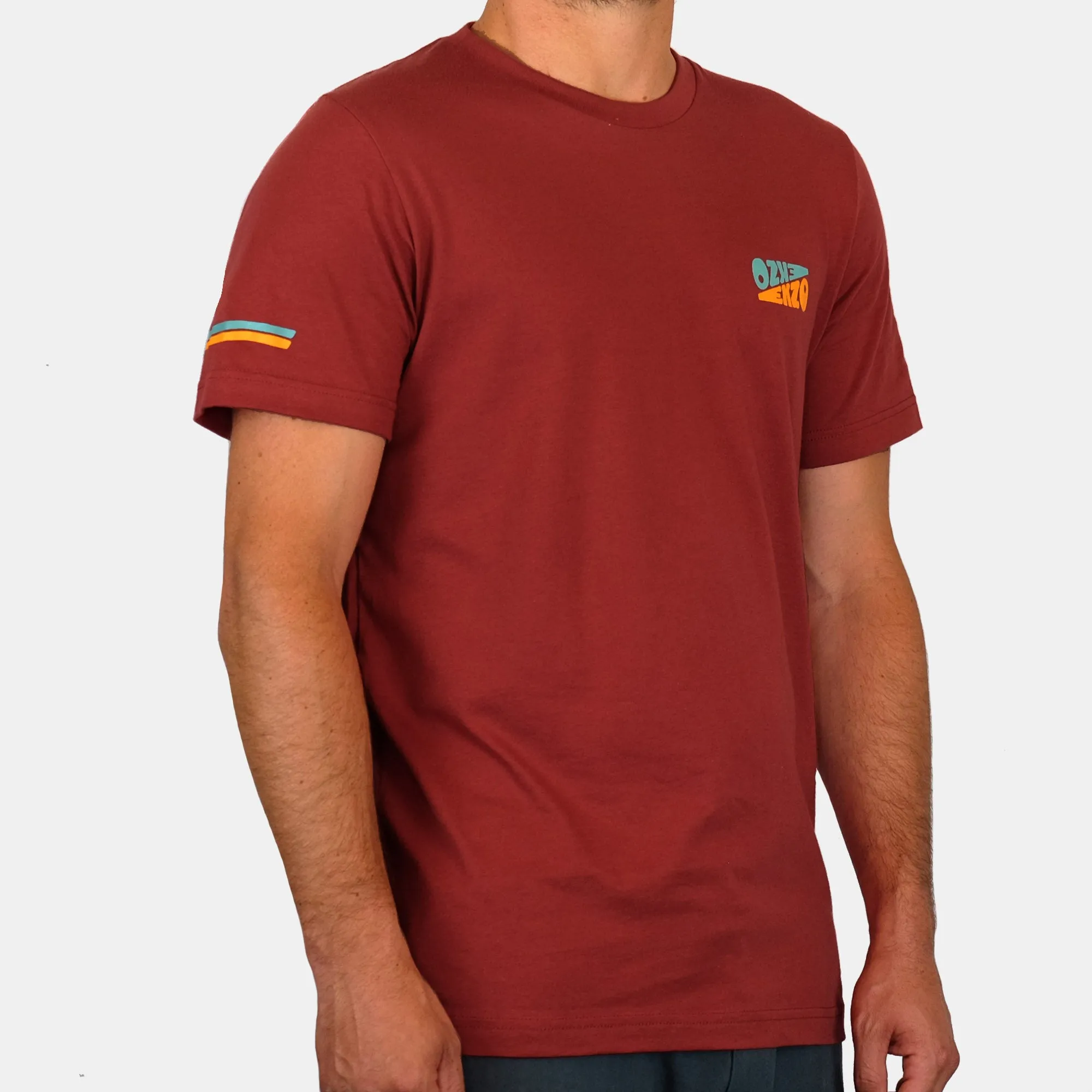 Retro Tee in Cayenne