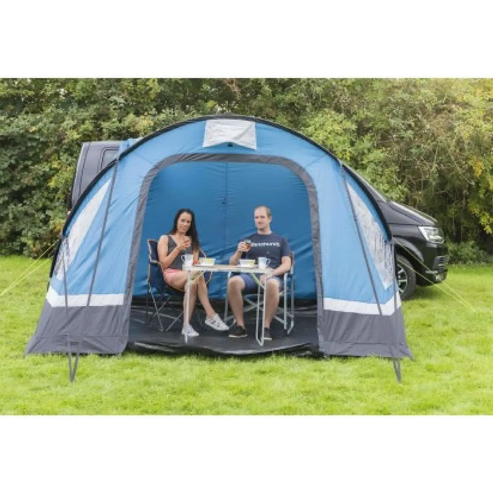 Royal Blockley Driveaway Awning - Blue 302629