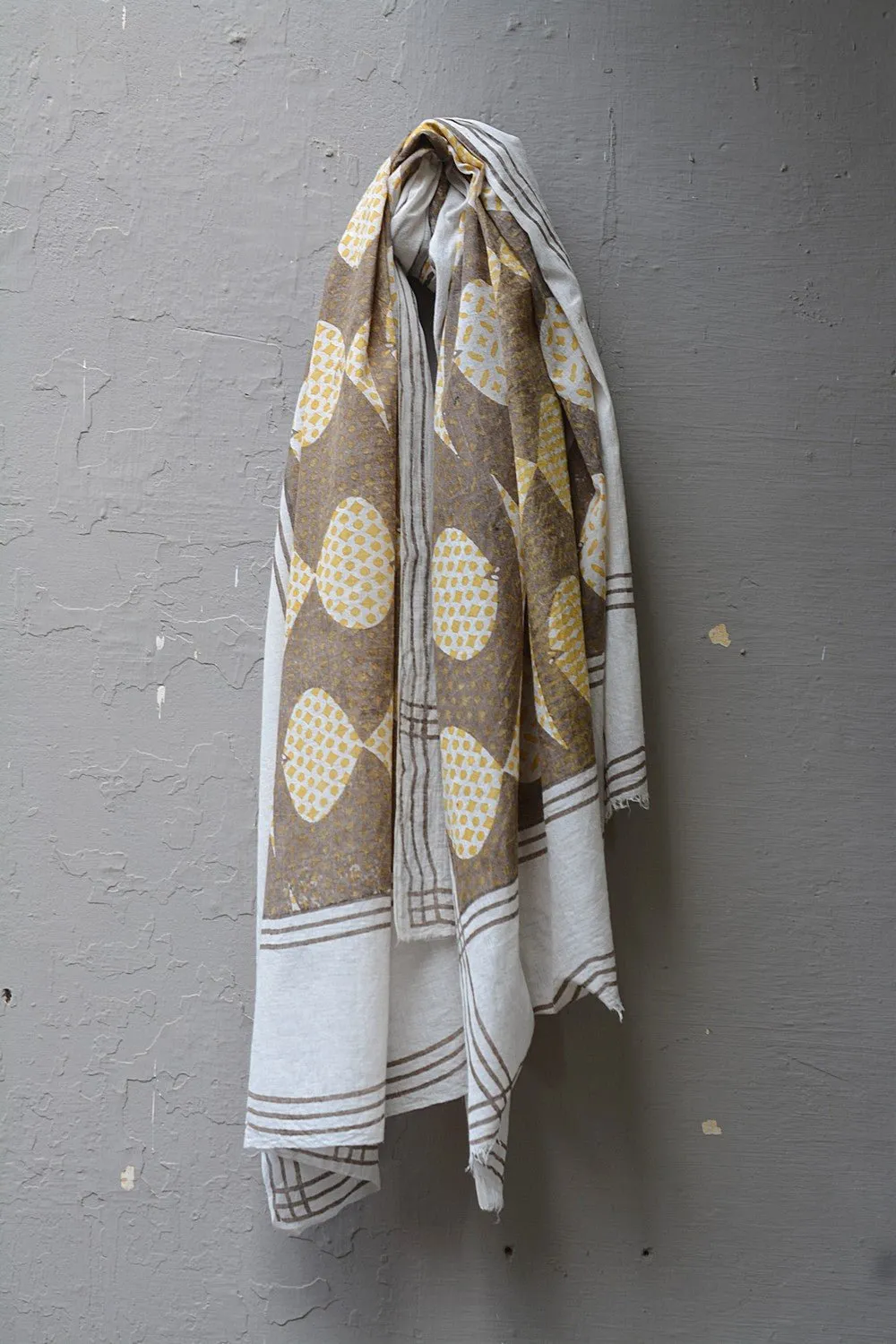 RYBA - Block Printed Stole