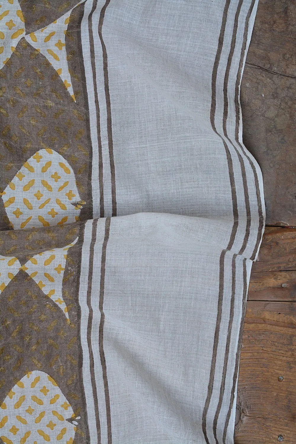 RYBA - Block Printed Stole