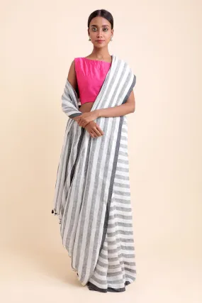 Saanjh Linen Saree