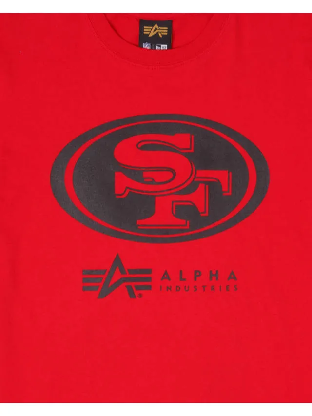 SAN FRANCISCO 49ERS X ALPHA X NEW ERA T-SHIRT