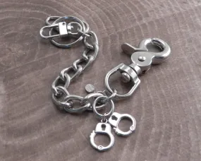 Shackle Key Chain 4" with Cuffs pendant