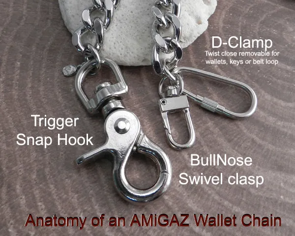 Shackle Key Chain 4" with Cuffs pendant