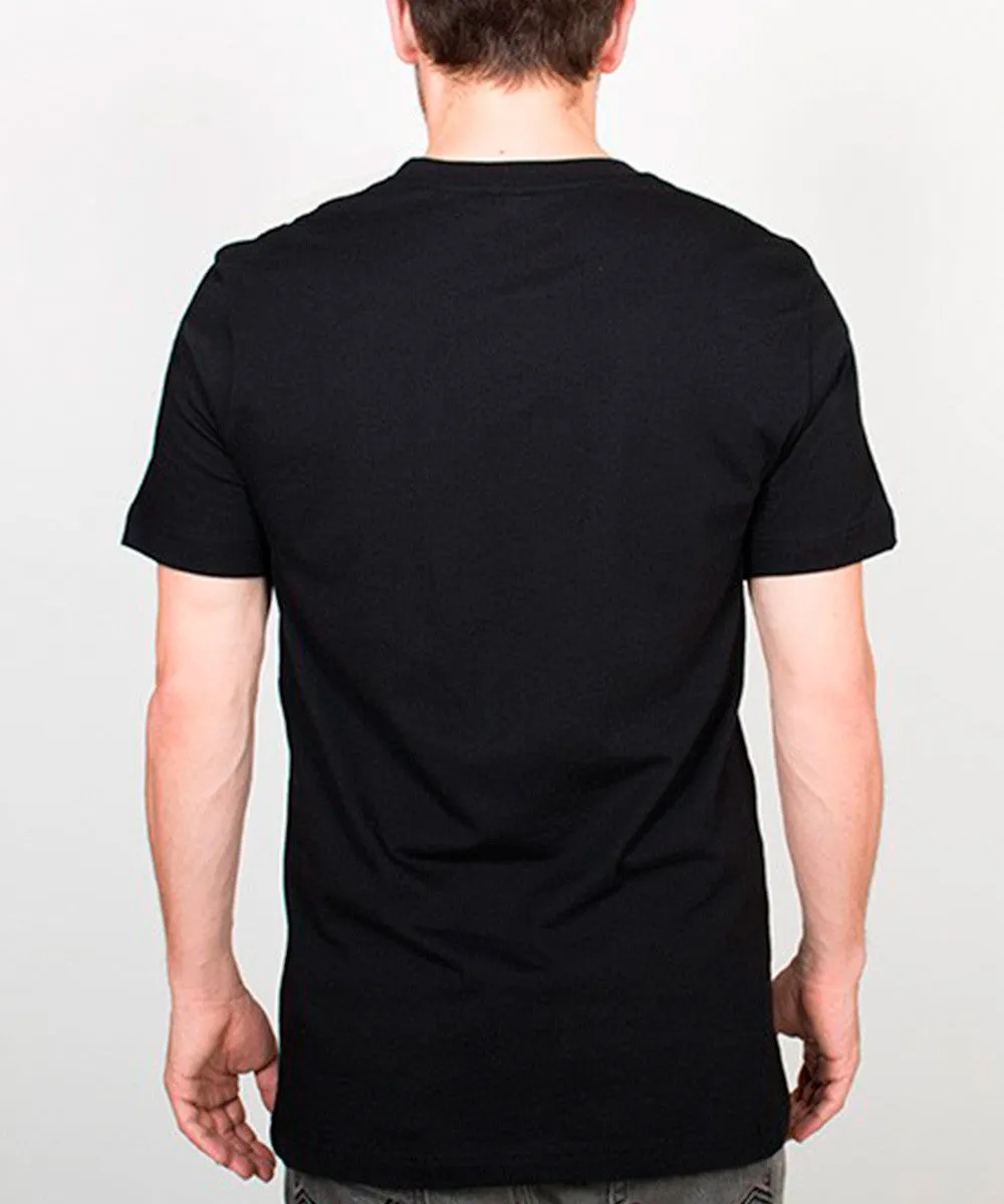 SHARKY AQUA BLACK TEE