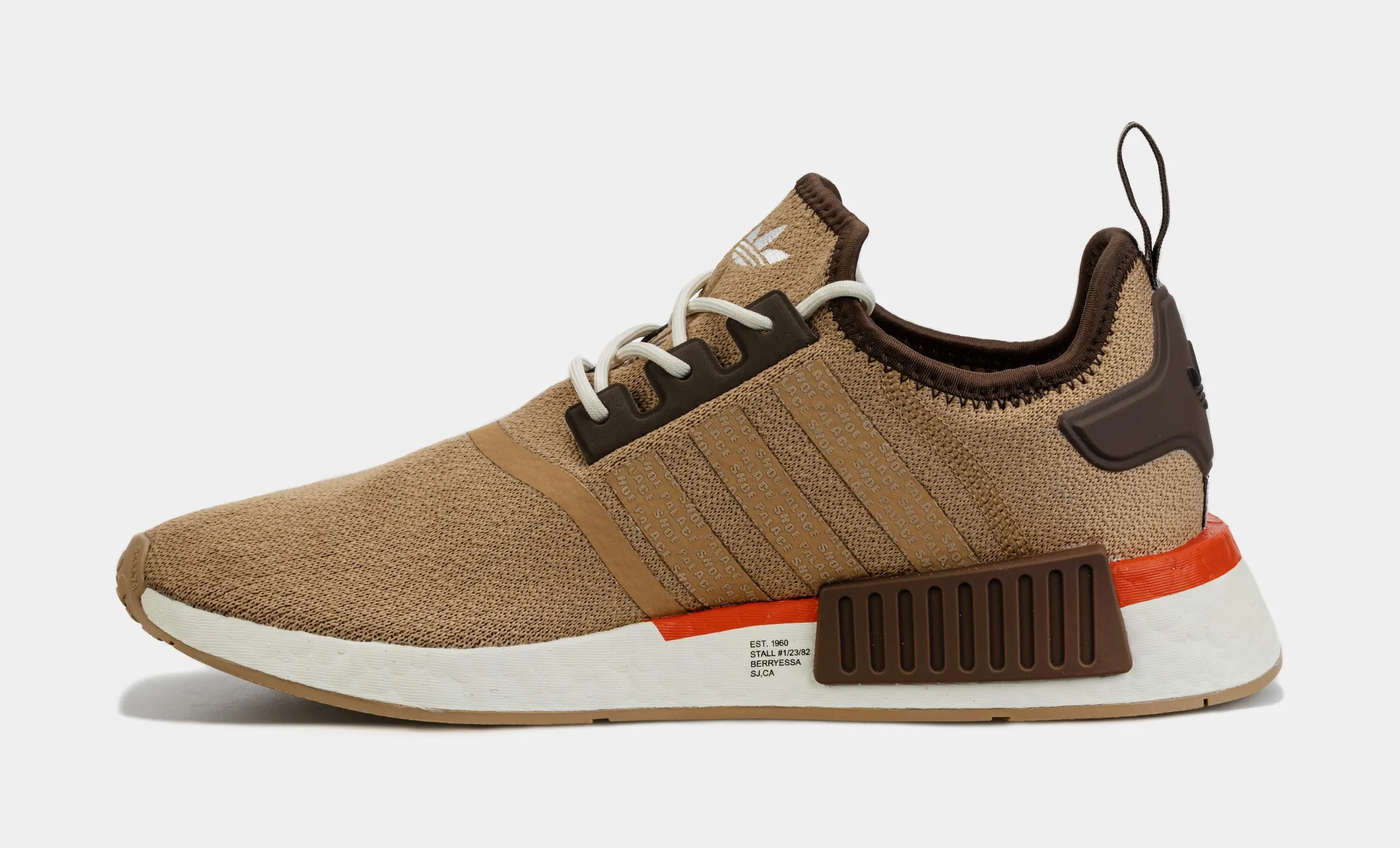 Shoe Palace Exclusive NMD R1 The Flea Mens Lifestyle Shoes (Cardboard/ Dark Brown/ Impact Orange)