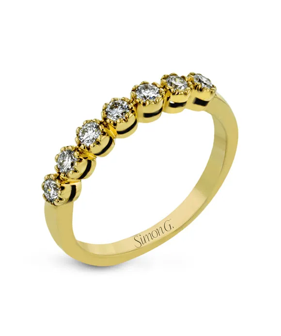 Simon G. - 18K Yellow Gold Diamond Anniversary Band