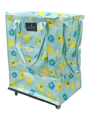 Simply Southern Floral Roll Tote: Stylish Mobility for On-the-Go Essentials