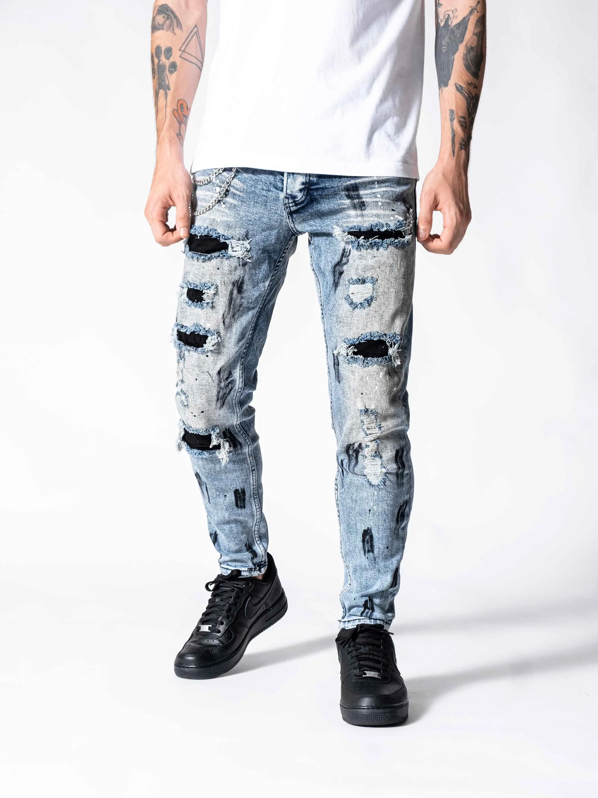 Snatch Denim Jeans