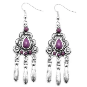 Southern Melodies Purple Earrings