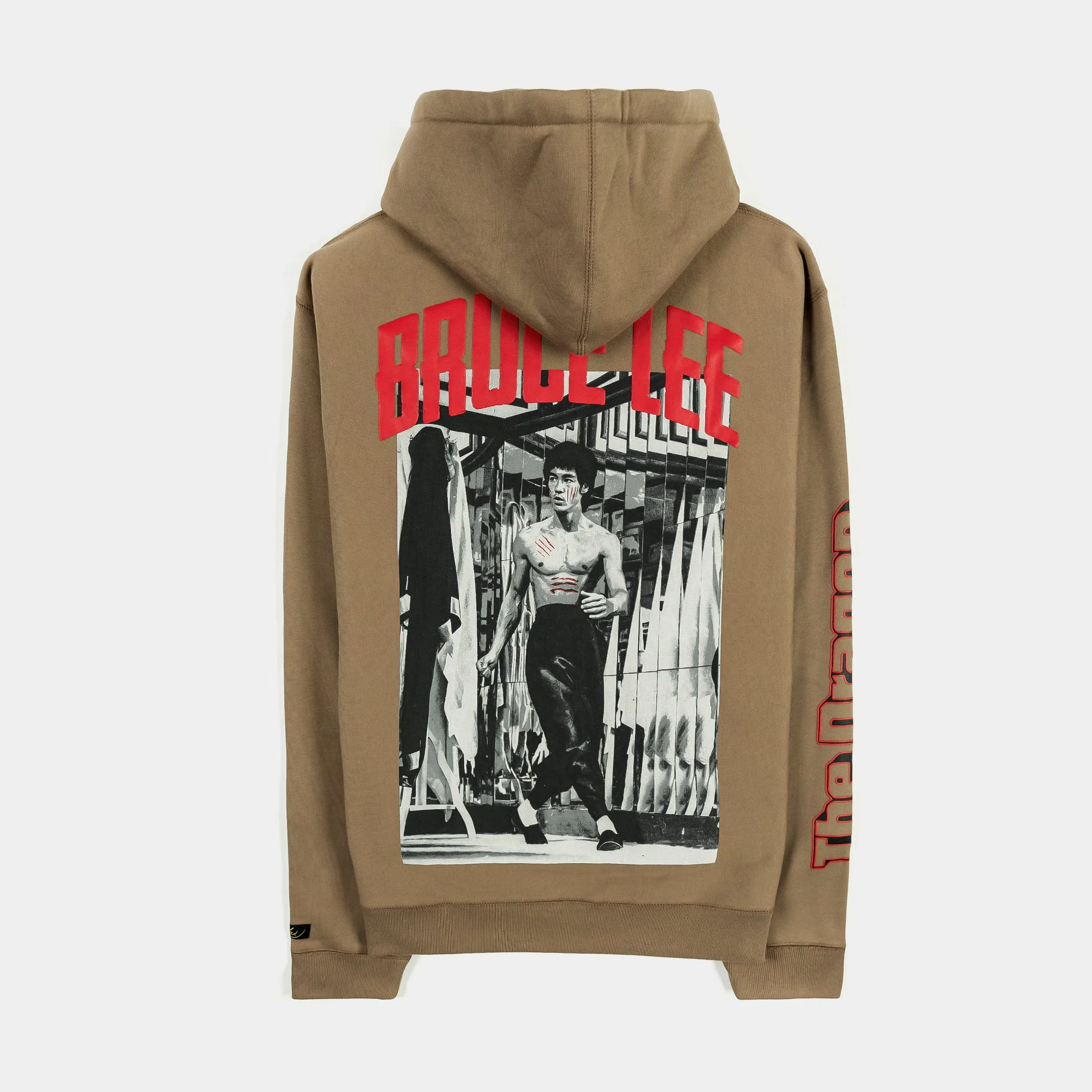 SP x Bruce Lee The Dragon Pullover Mens Hoodie (Brown/Red)