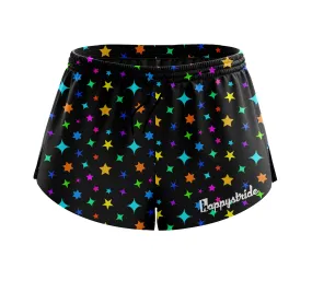 ''Stars in your eyes'' racer shorts