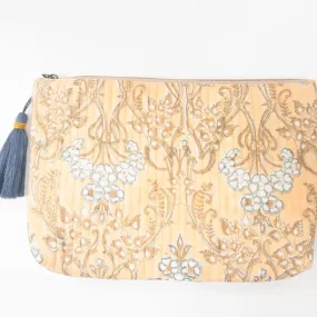 Summer Trellis Zipper Pouch