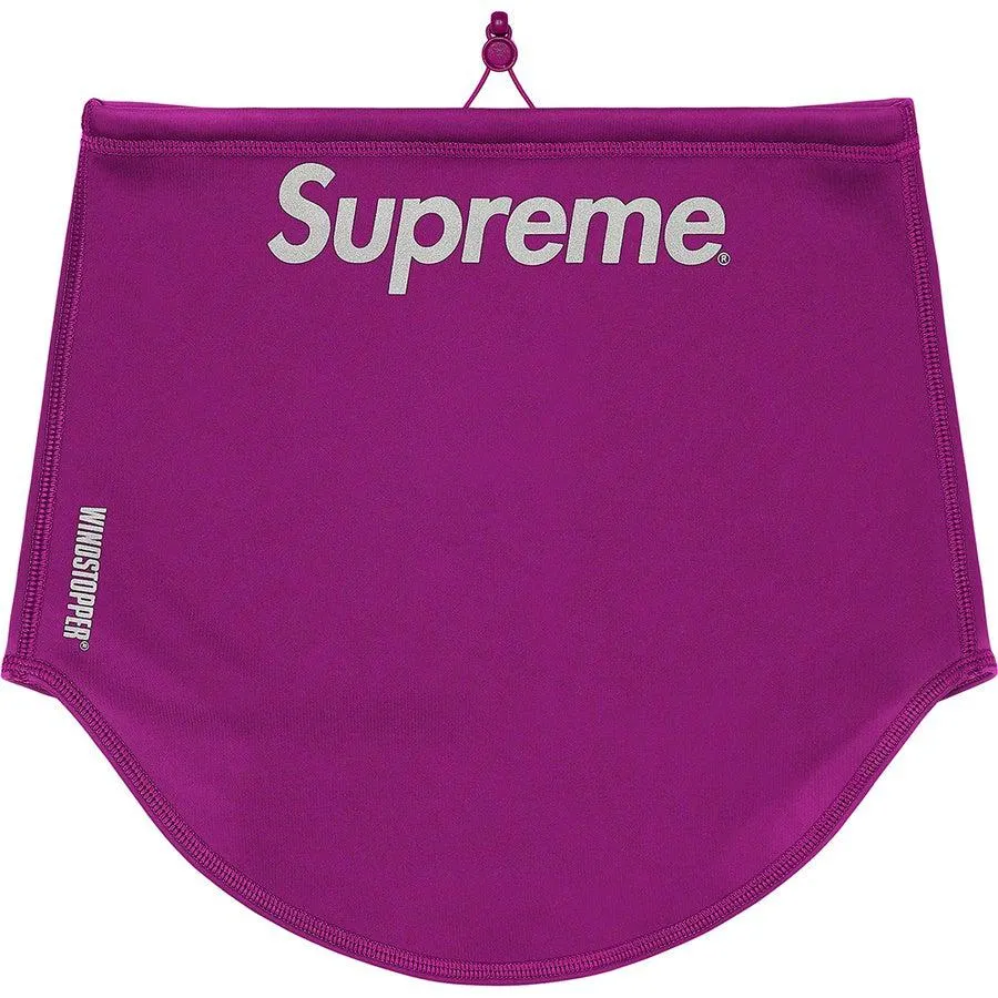 Supreme WINDSTOPPER Neck Gaiter (Purple)