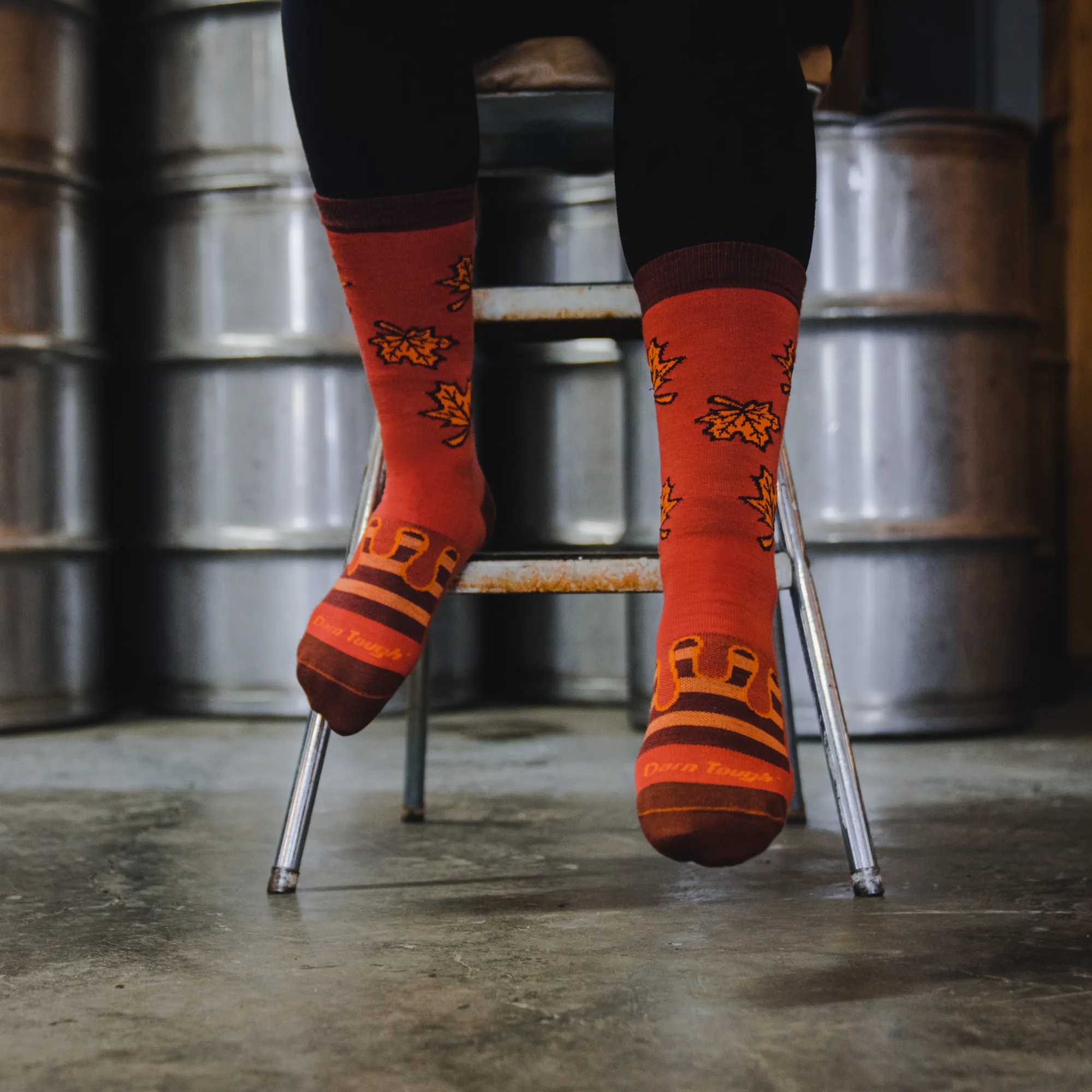 Sweet as Syrup Crew  Lightweight Lifestyle Sock