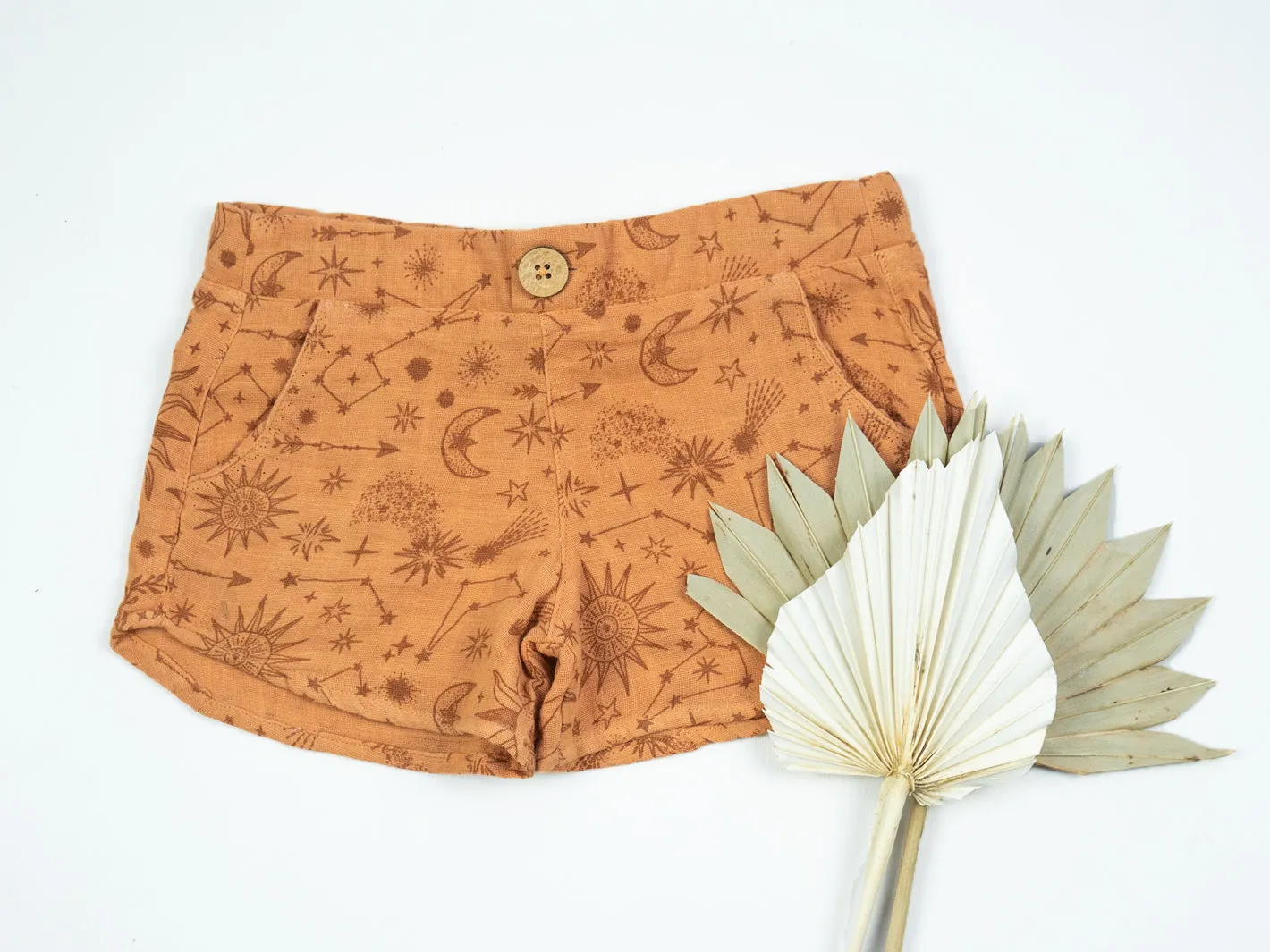 Taj Shorts - Terracotta Constellation