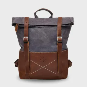 Thames - Waxed Canvas Backpack