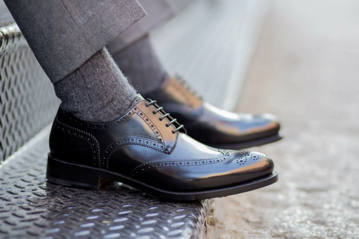 The Churchill Wingtip Derby - Nero