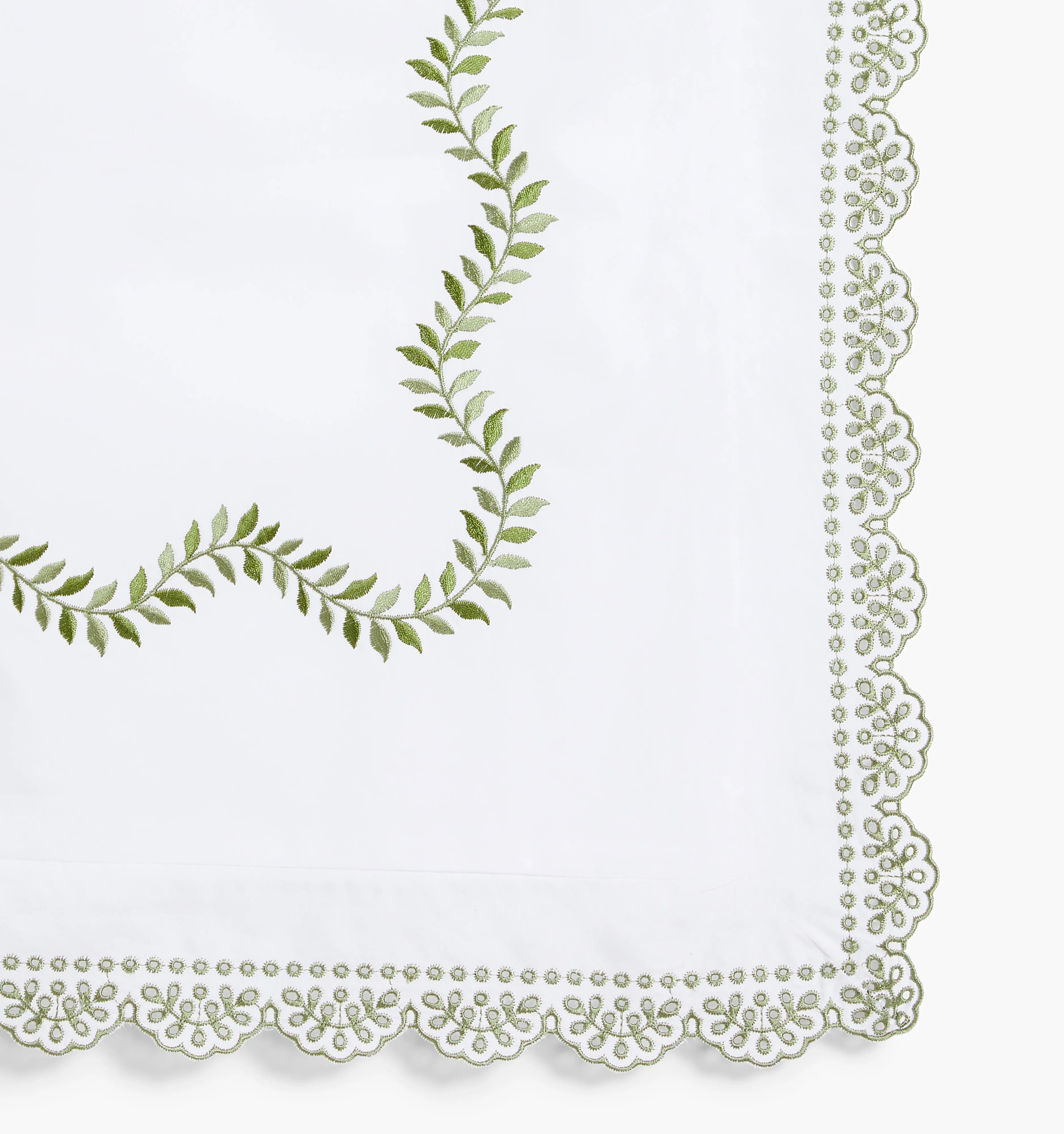 The Pillowcase Set - Apple Green Sloane