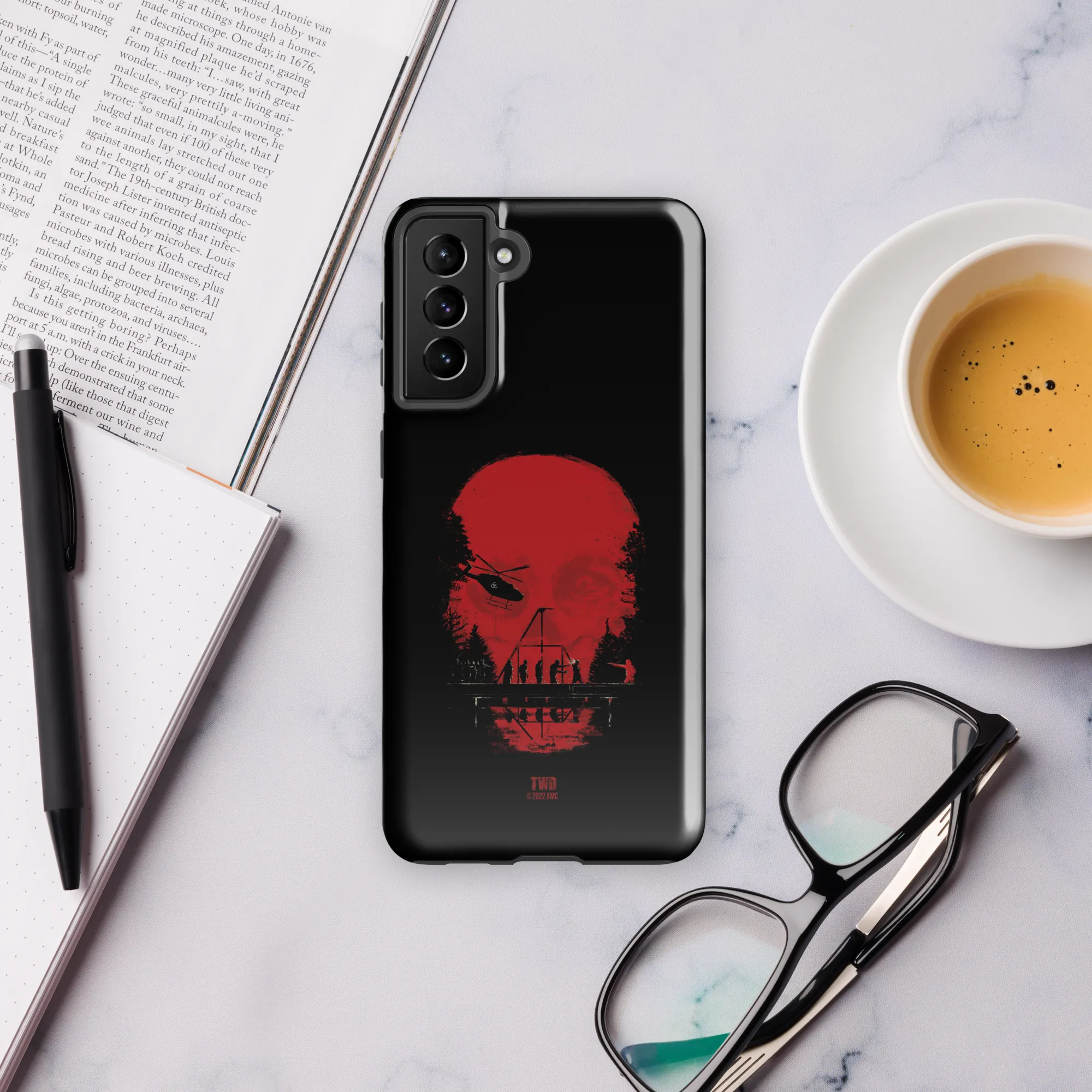 The Walking Dead Dead Skull Tough Phone Case - Samsung