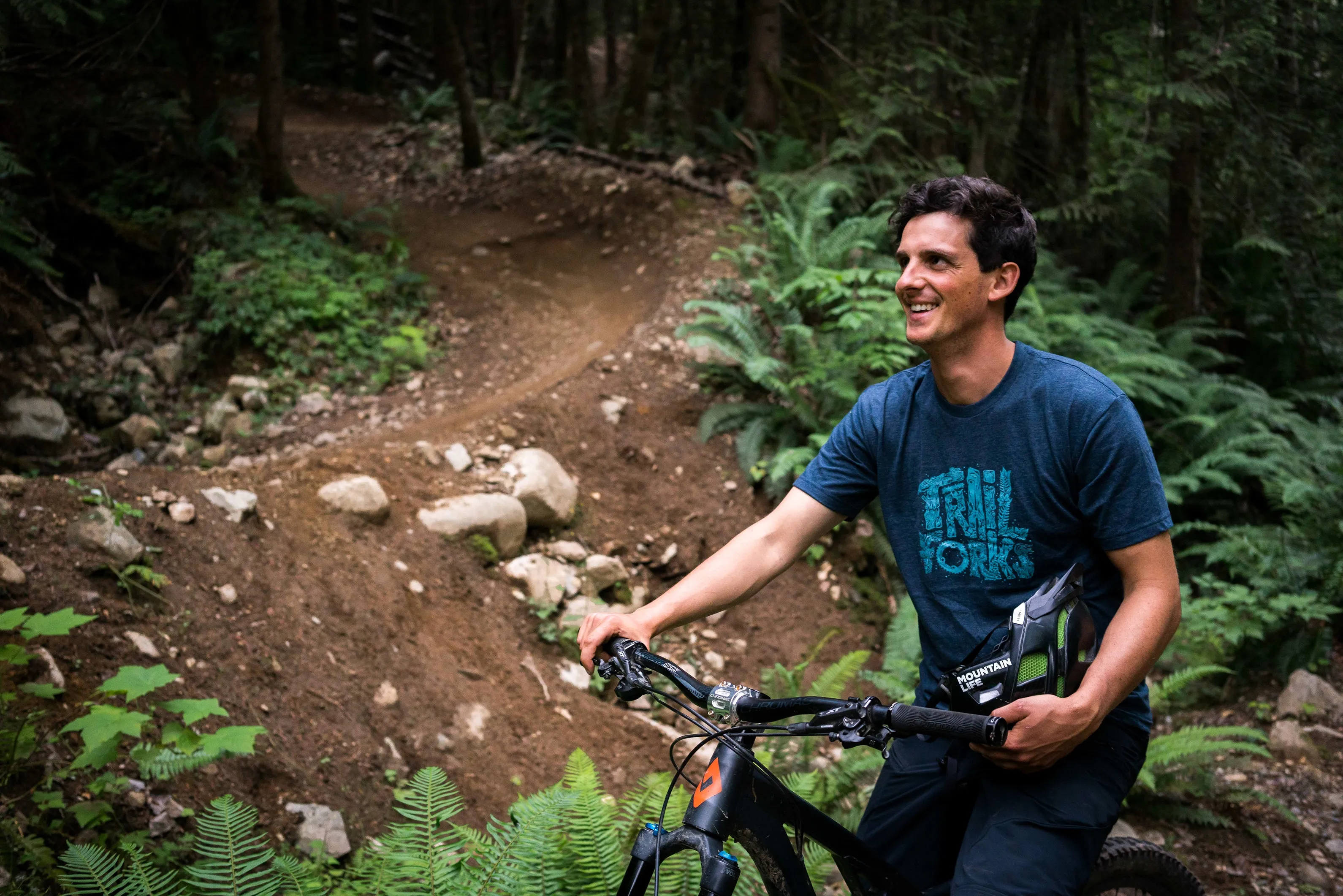 Trailforks "Nature Letters" T-Shirt