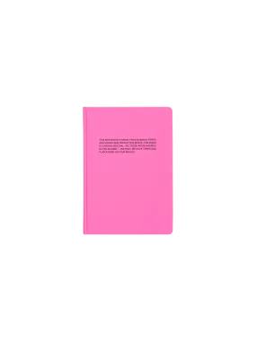 Tree Free Notebook—flamingo pink