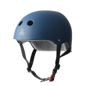 Triple 8 The Certified Sweatsaver Helmet - Navy Rubber