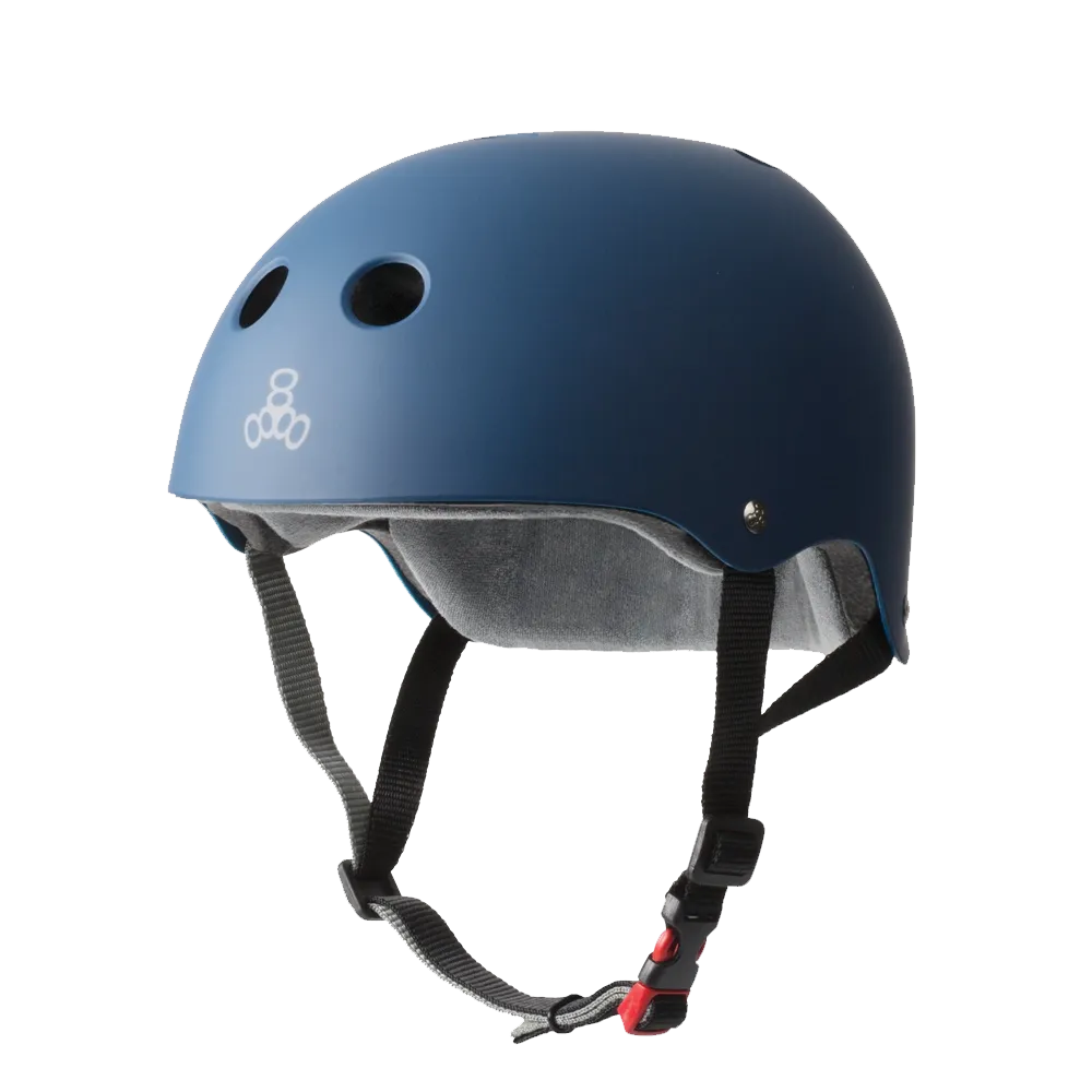 Triple 8 The Certified Sweatsaver Helmet - Navy Rubber