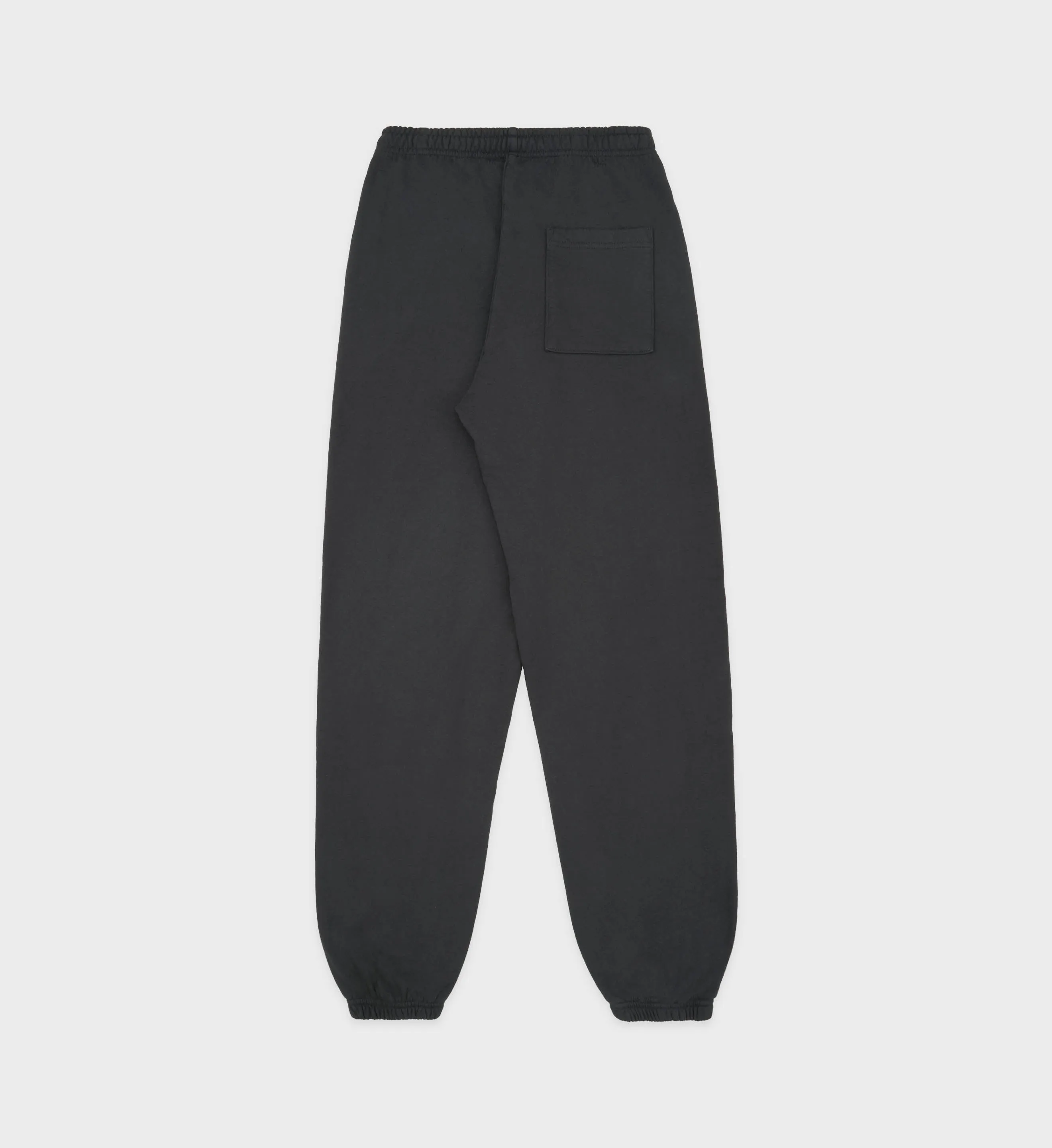 Varsity Crest Sweatpant - Faded Black/White