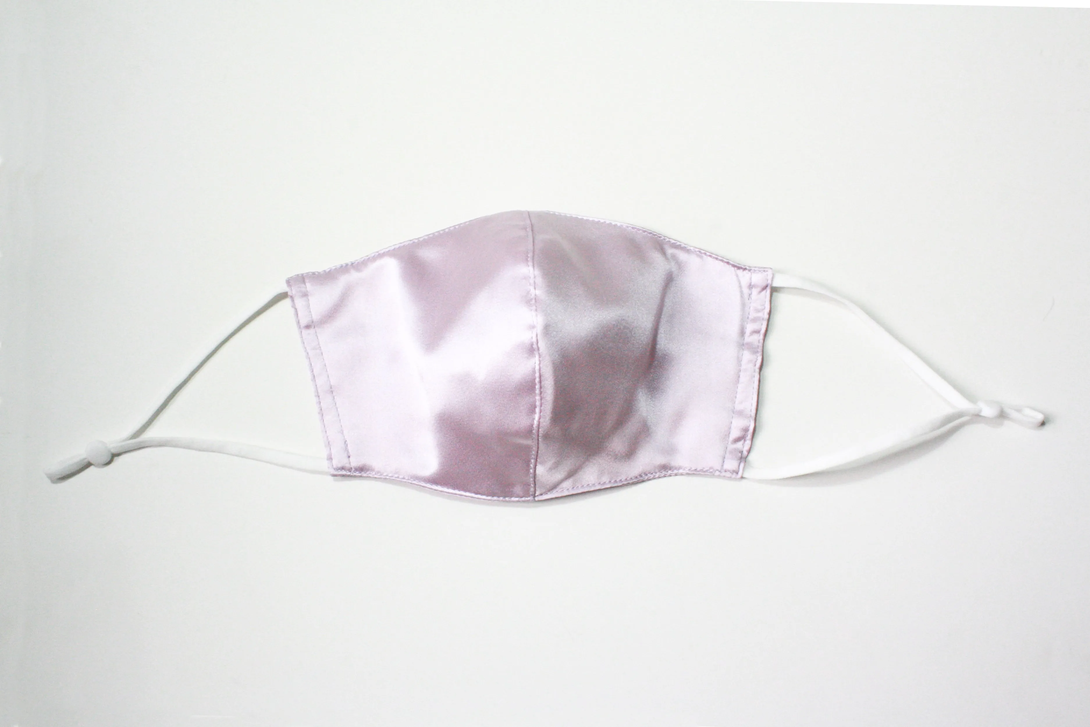 Women's Lilac Silk Face Mask