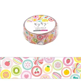 World Craft Glittery Candy Masking Tape KRMT15-069